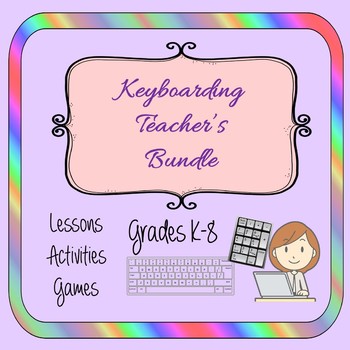 Preview of Keyboarding Teacher's Bundle