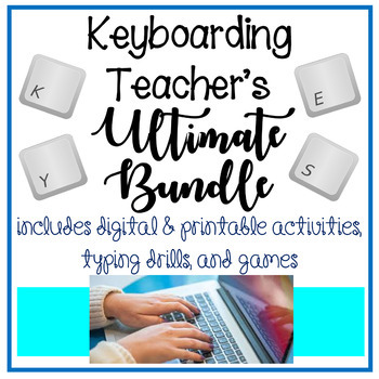 Preview of Keyboarding Teacher's Ultimate Bundle