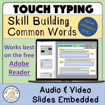 Preview of Keyboarding/Touch Typing Practice - Skills Building