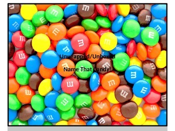 Preview of Keyboarding-Typing Games- Unwrapped/Unboxed-Name That Candy!