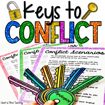 Preview of Keys to Resolving Conflict - Conflict Resolution Activity