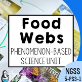 5th Grade NGSS Food Webs Unit | Keystone Species Phenomeno