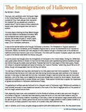 Keystone Test Prep: Nonfiction--The Immigration of Halloween