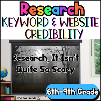 Preview of Keyword Research & Website Credibility for Middle & High School