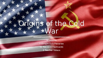 Preview of Keyword Revision & Quiz - Cold War Origins - 8 of 8 resourced lesson