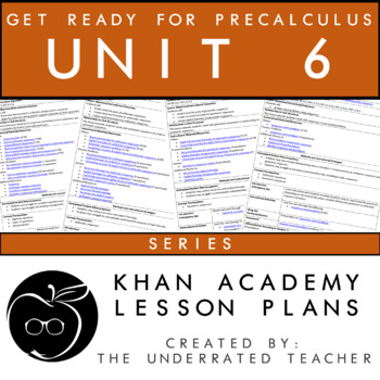 Preview of Distance Learning Math Lessons + Get Ready for Precalculus + Series