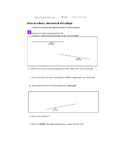 Khan Academy Mechanical Advantage printable notes and practice