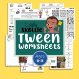 Khoisan and Artist Lady Skollie Tween Worksheets age 11-13