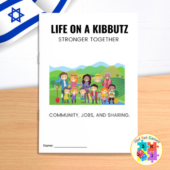 Preview of Life on a Kibbutz Booklet & Activity
