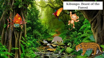 Preview of Kibungo: Beast of the Forest (Powerpoint Story)