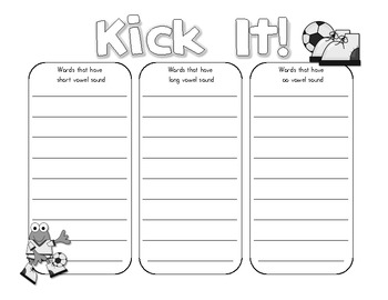 Kick It! - A Final K Sound Game by Angelia - Extra Special Teaching