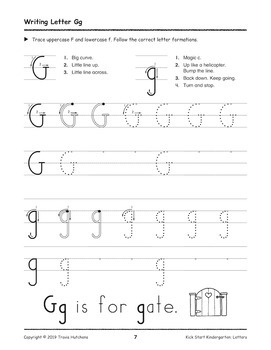 Kindergarten Handwriting Without Tears, PDF