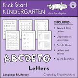 Kick Start Kindergarten – Set A: Letters