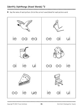 Kick Start Kindergarten – Set B: Beginning Sounds by T. Hutchens