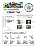 Kickin it with the Roos - Wild Kratts Worksheet Kangaroos