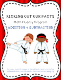 Kicking Out Our Facts Addition and Subtraction BUNDLE