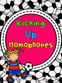 Kicking up Homophones!  Interactive Notebook Free