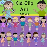 Kid/Children Clip Art - commercial use ok