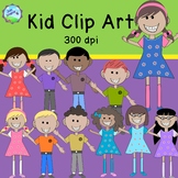 Kid/Children Clip Art - commercial use ok