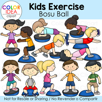 Preview of Kid Exercises - Bosu Ball