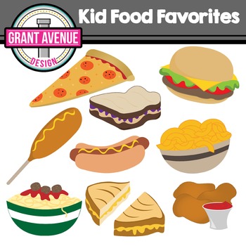 Preview of Kid Food Clipart