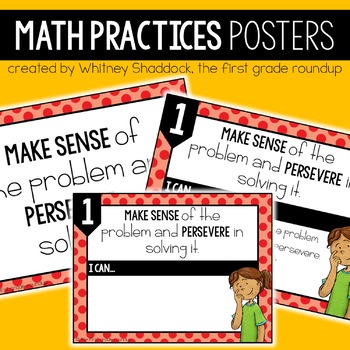 Preview of 8 Standards for Mathematical Practice Posters