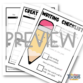 Kid-Friendly Writing Rubric Pack [Editable] by That Hippie Teacher