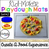 EYFS/Childminders/Toddlers/ PLAY DOH Food Playdough Mats 6 x Laminated Mats 