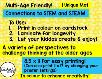 Kid-Maker Playdough Mats - Create An Experience [FREEBIE] by The