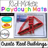 Kid-Maker Playdough Mats - Create Real Buildings From Arou