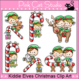 Christmas Clip Art - Candy Cane Elves
