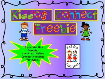 Preview of Kiddos Connect Freebie