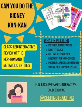 Preview of Kidney (Nephron) Interactive Review - class led instruction