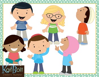 Preview of Kids 2 Clip Art