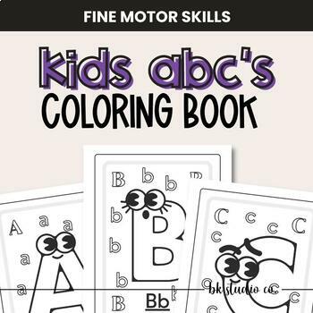 Preview of Kids ABC Coloring Book