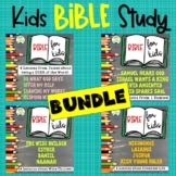 Kids Bible Study Activities and Lessons Bundle