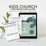 Kids Church Conversation Guide: Being Saved, Baptized, The