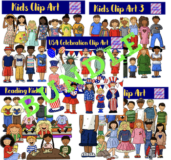 Preview of Kids Clip Art Bundle