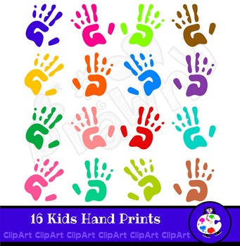 preschool handprint clipart