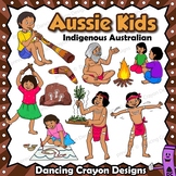 Kids Clip Art: Indigenous Australian Children Clipart