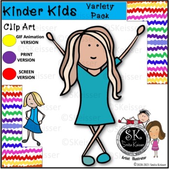 Preview of Kids Clip Art, Kids GIF Animation Clip Art