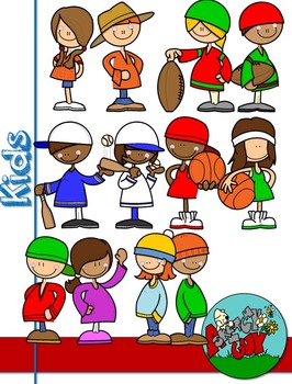 Kids Clipart / Graphics by A Sketchy Guy | Teachers Pay Teachers