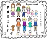 Kids Clipart - My Family Clip Art Set 1