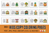 Kids Coloring Pages : Printable Coloring Sheets , Copy the Color