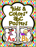 "Kids & Colors" Alphabet Posters