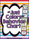 "Just Colors" Behavior Clip Chart