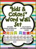 "Kids & Colors" Word Wall