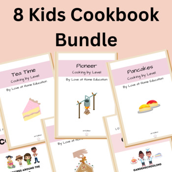 My Cookbook Recipe Binder for Kids- Collect 100 Recipes Plus Kitchen S –  Kids Cooking Activities