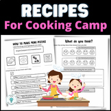 Kids Cooking Camp Recipes - Visual Recipes for Summer Camp