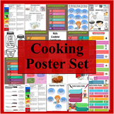 Kids Cooking Poster Set